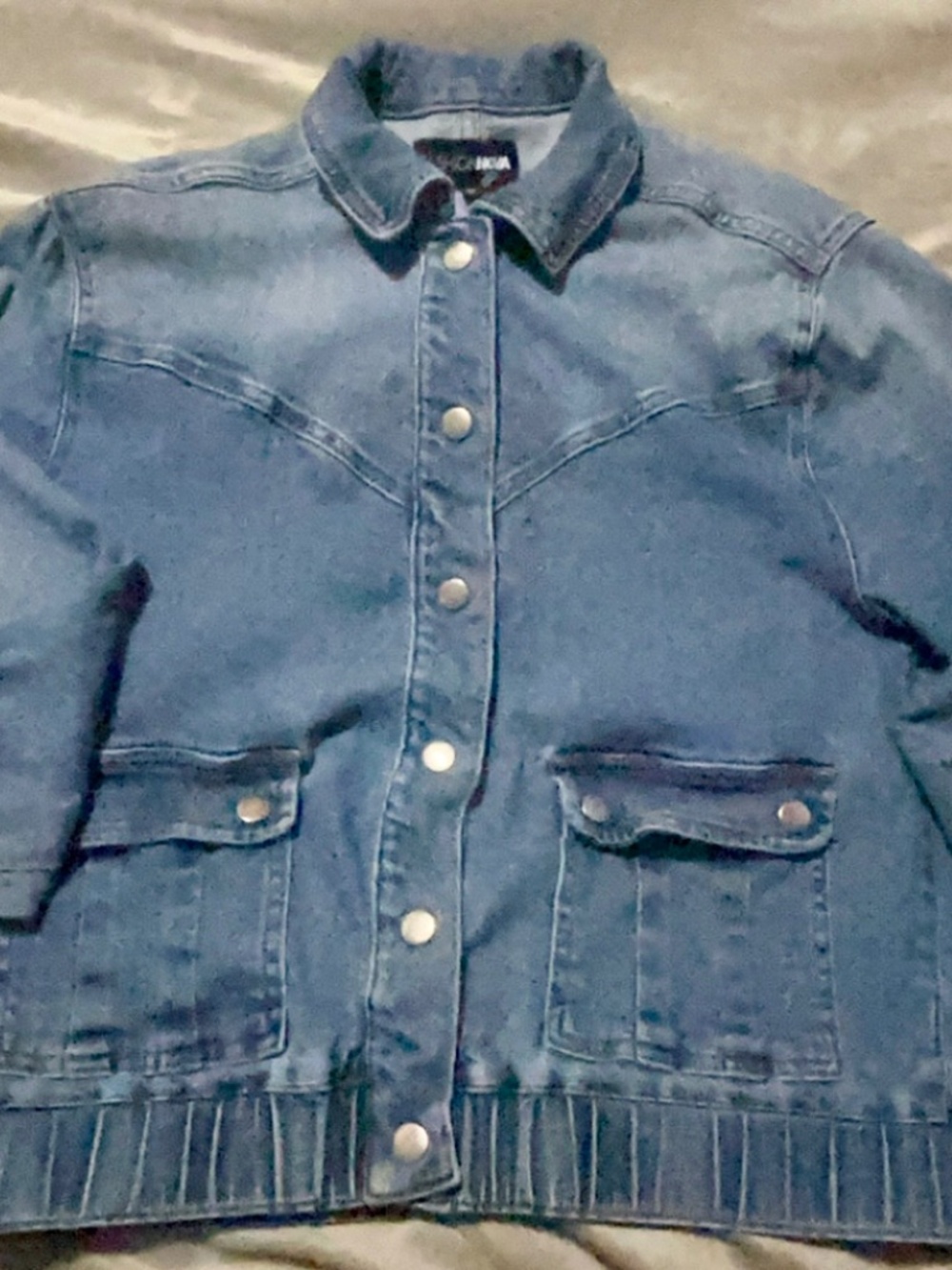 Fashion nova jean jacket small